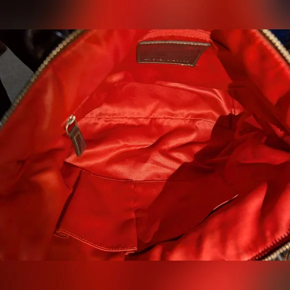 Coach Signature Canvas Tote Bag - Multicolor In Excellent Condition - Picture 8 of 13